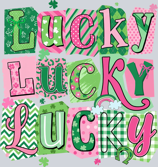Lucky 3x - STK07753 (DTF Transfers)