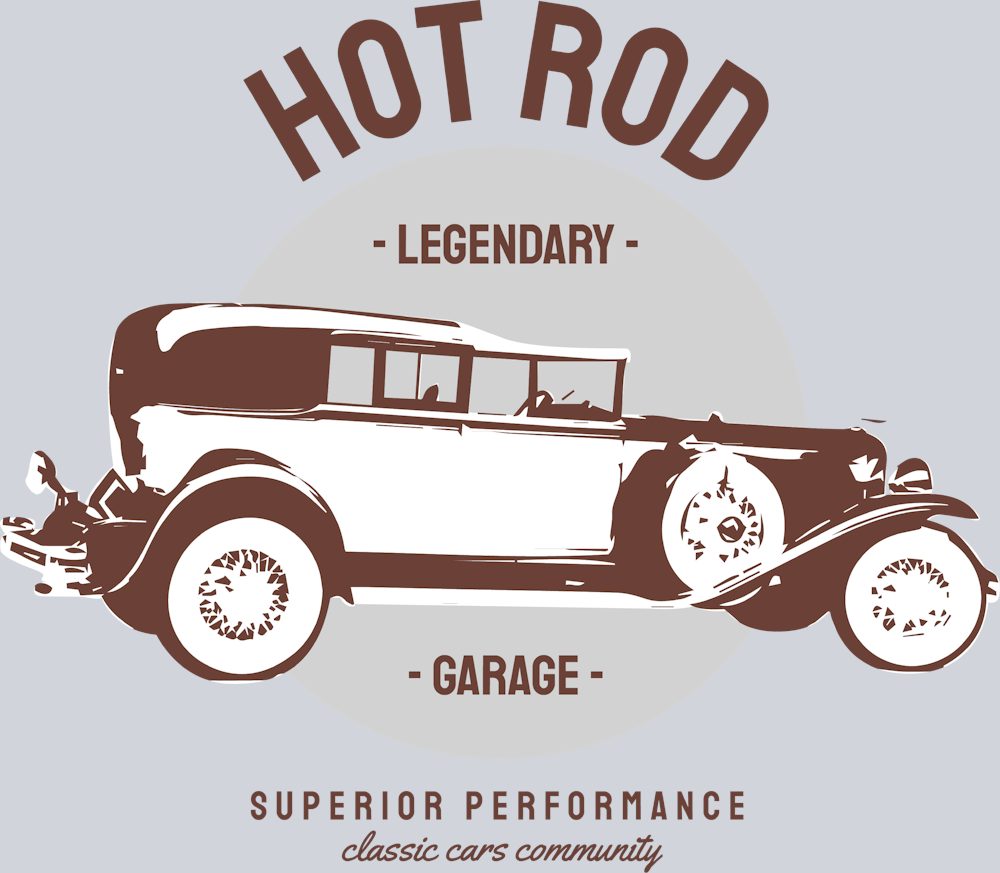 Hot Rod - STK02813 (DTF Transfers)