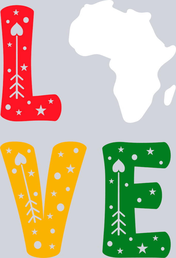 Love Africa - STK03694 (DTF Transfers)