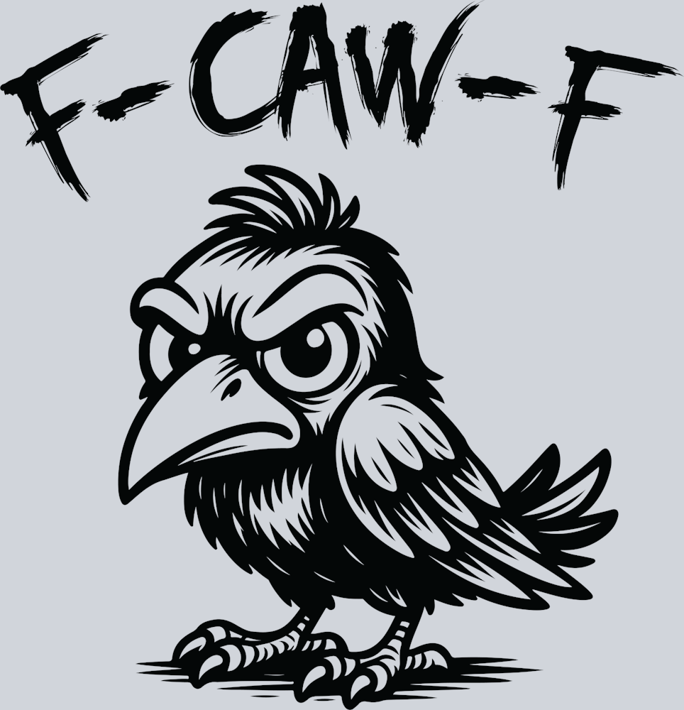 F-CAW-F Black - STK07292 (DTF Transfers)