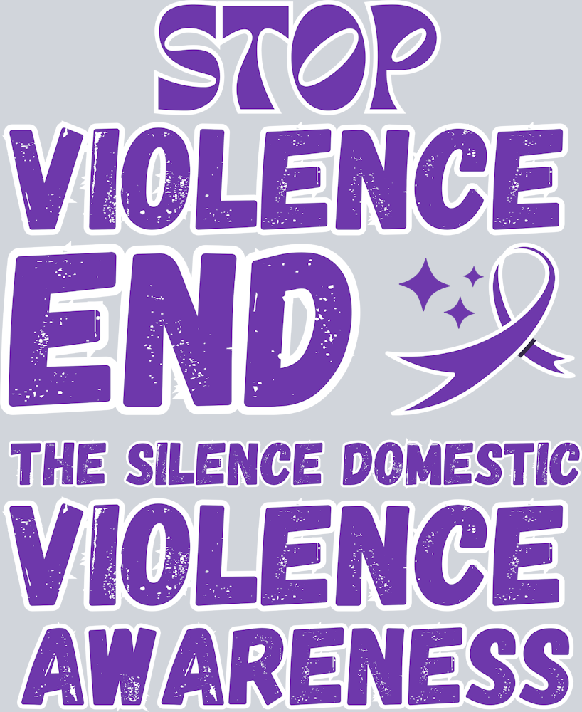 Family Domestic Violence Awareness - STK07415 (DTF Transfers)