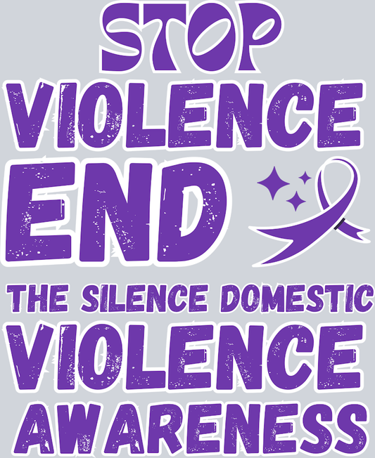 Family Domestic Violence Awareness - STK07415 (DTF Transfers)