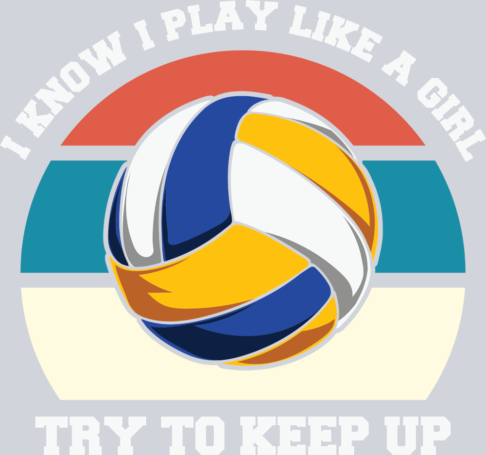 I Know I Play Like A Girl - STK02946 (DTF Transfers)