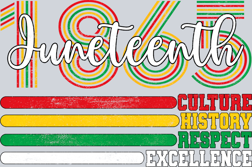 Juneteenth Culture History Respect Excellence - STK03374 (DTF Transfers)