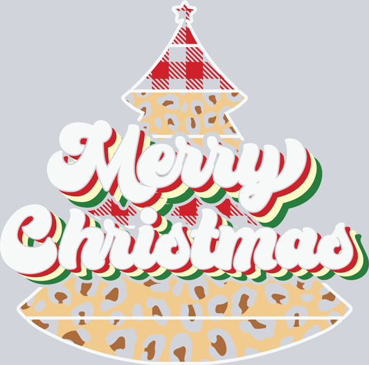 Merry Christmas Around The World 1 USA English - STK04229 (DTF Transfers)
