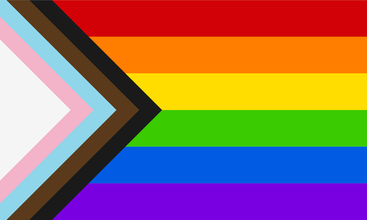 Pride Progress Flag - STK05012 (DTF Transfers)