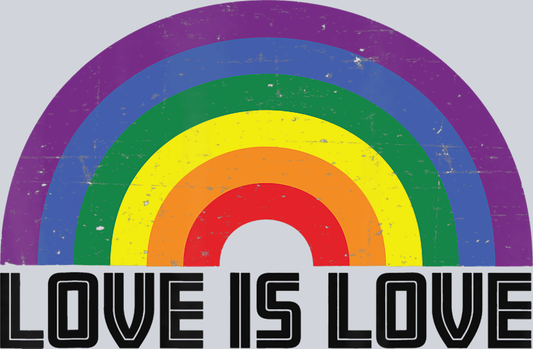 Love Is Love Rainbow - STK03753 (DTF Transfers)