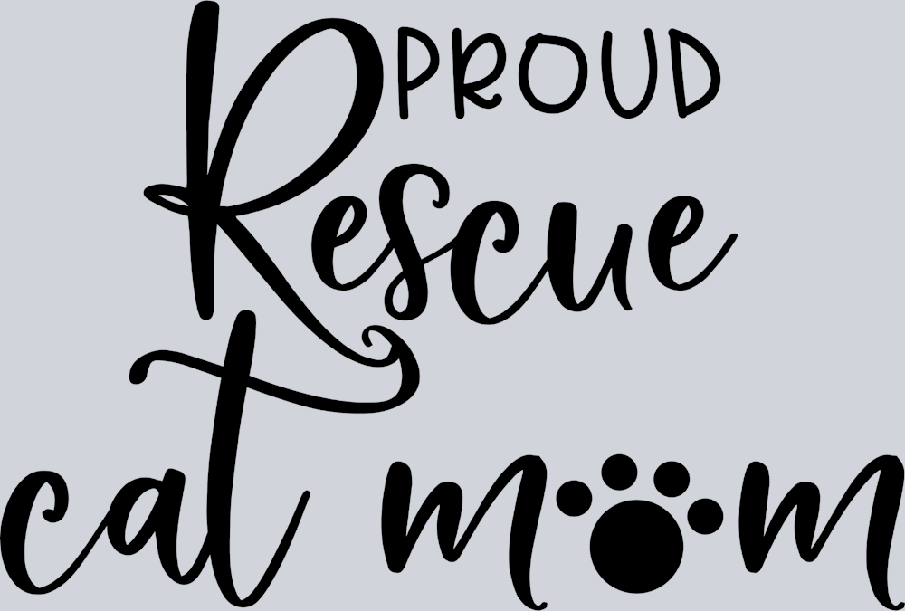 Pets Rescue Cat Mom - STK04889 (DTF Transfers)