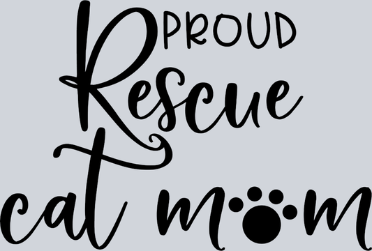 Pets Rescue Cat Mom - STK04889 (DTF Transfers)