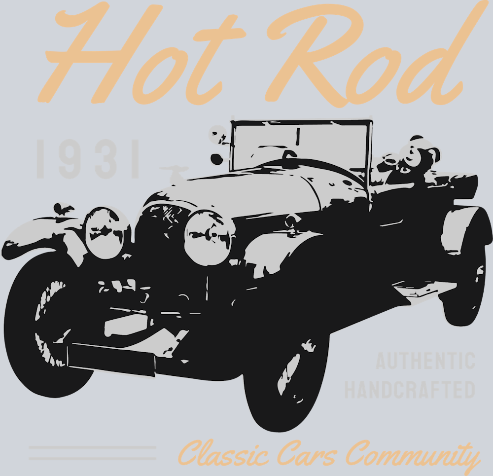 Hot Road 1931 - STK02812 (DTF Transfers)