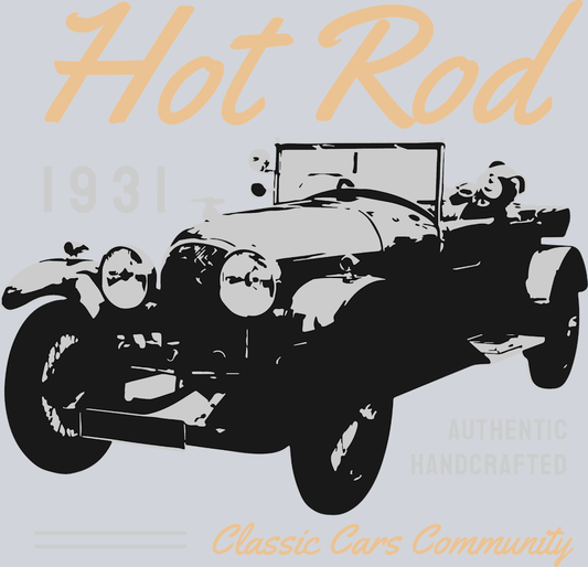 Hot Road 1931 - STK02812 (DTF Transfers)