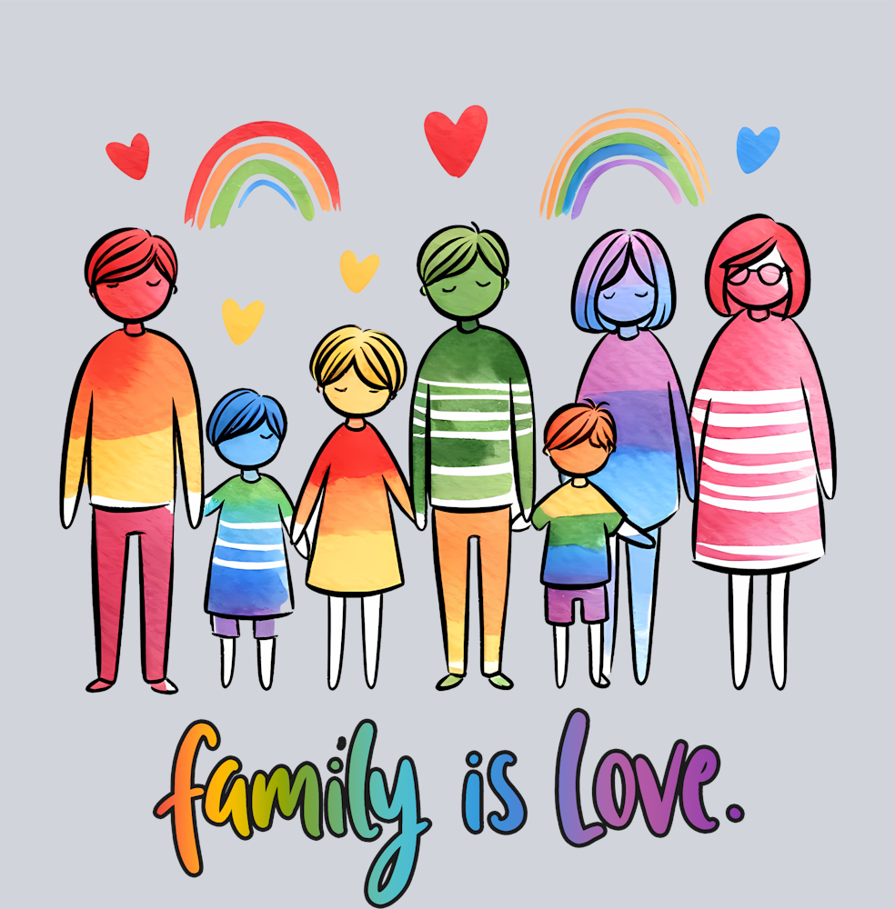 Family Is Love - STK01935 (DTF Transfers)