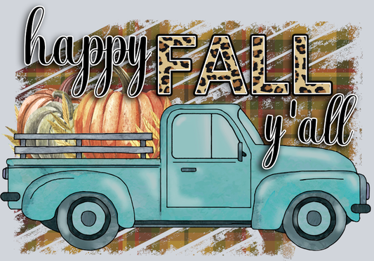 Happy Fall Yall 3 - STK07179 (DTF Transfers)
