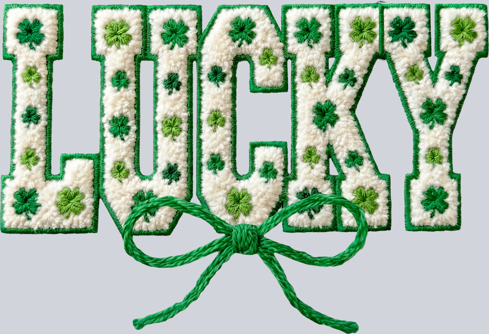 Lucky Faux Yarn 2 - STK07756 (DTF Transfers)