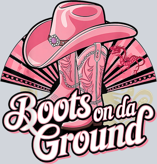 Boots On The Ground 63 - STK01080 (DTF Transfers)