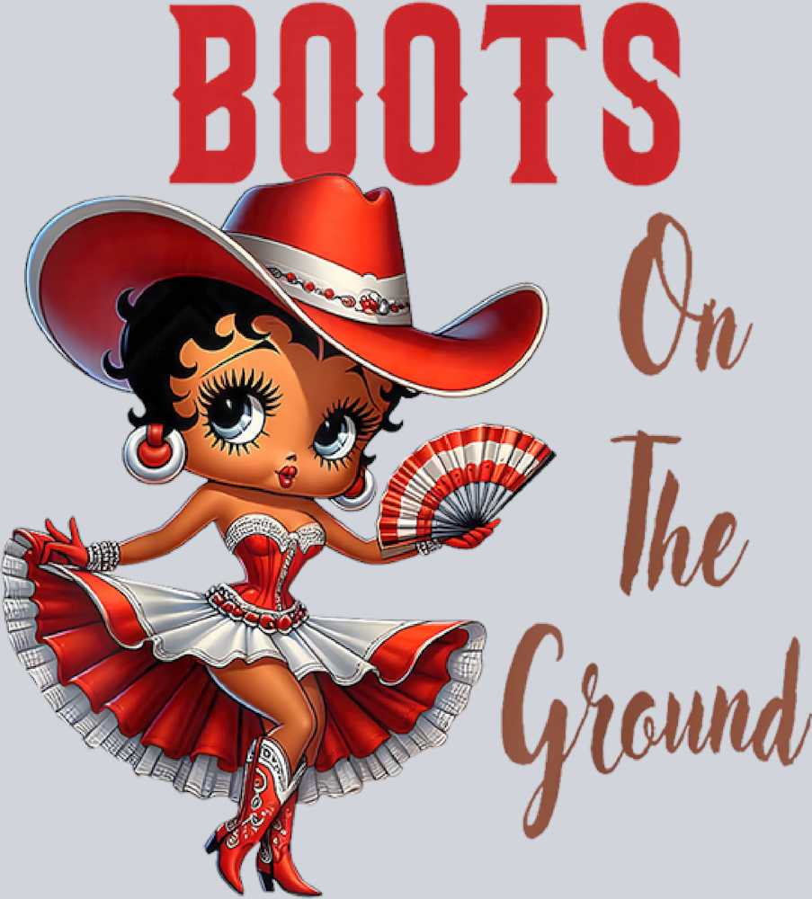 Boop Boots On The Ground 22 - STK01060 (DTF Transfers)