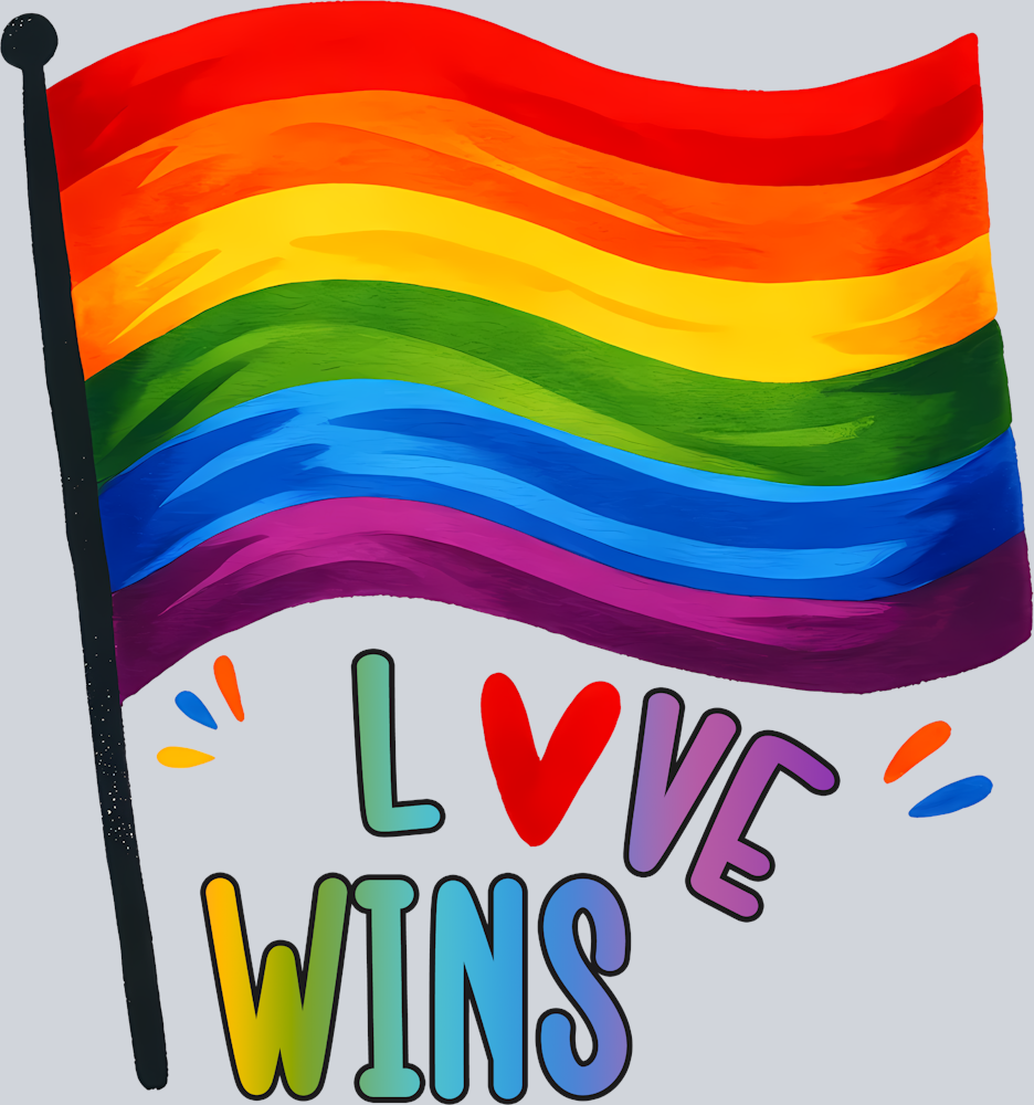 Love Wins - STK03807 (DTF Transfers)