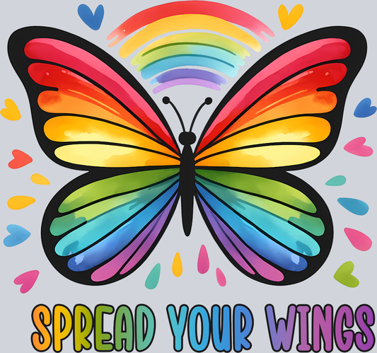 Spread Your Wings - STK05757 (DTF Transfers)