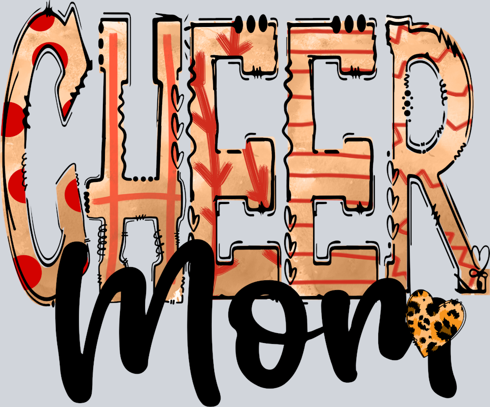 Cheer Mom - STK01250 (DTF Transfers)