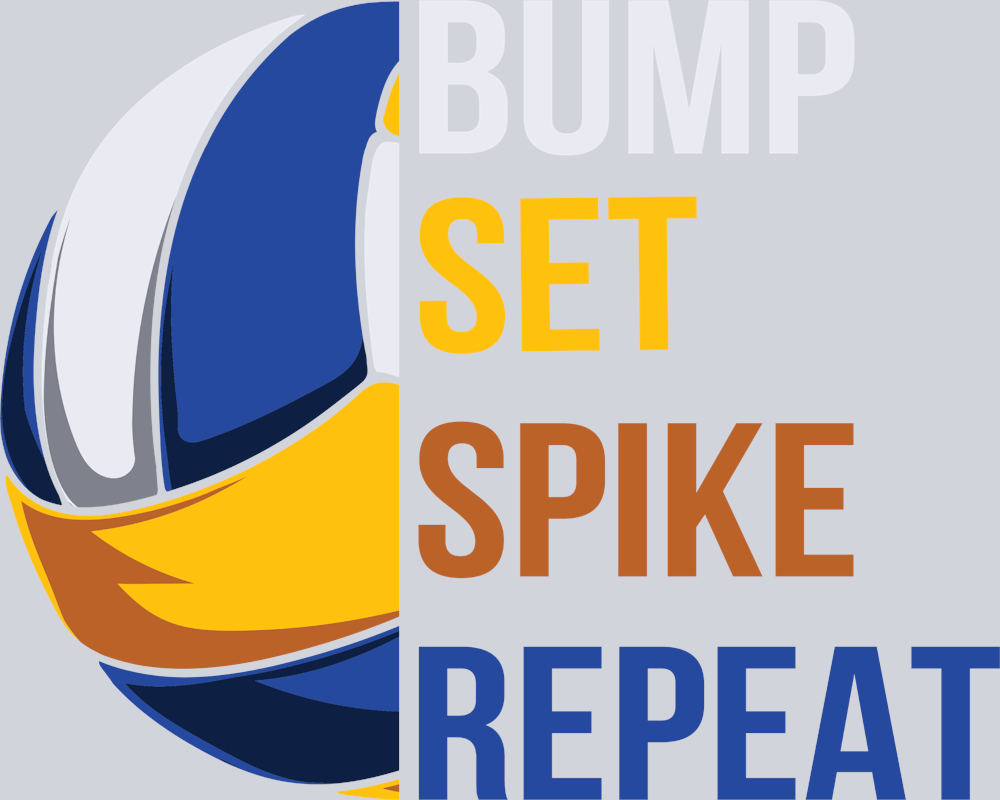 Bump Set Spike Repeat - STK01171 (DTF Transfers)