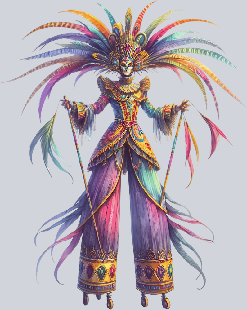 Mardi Gras 2 - STK03998 (DTF Transfers)