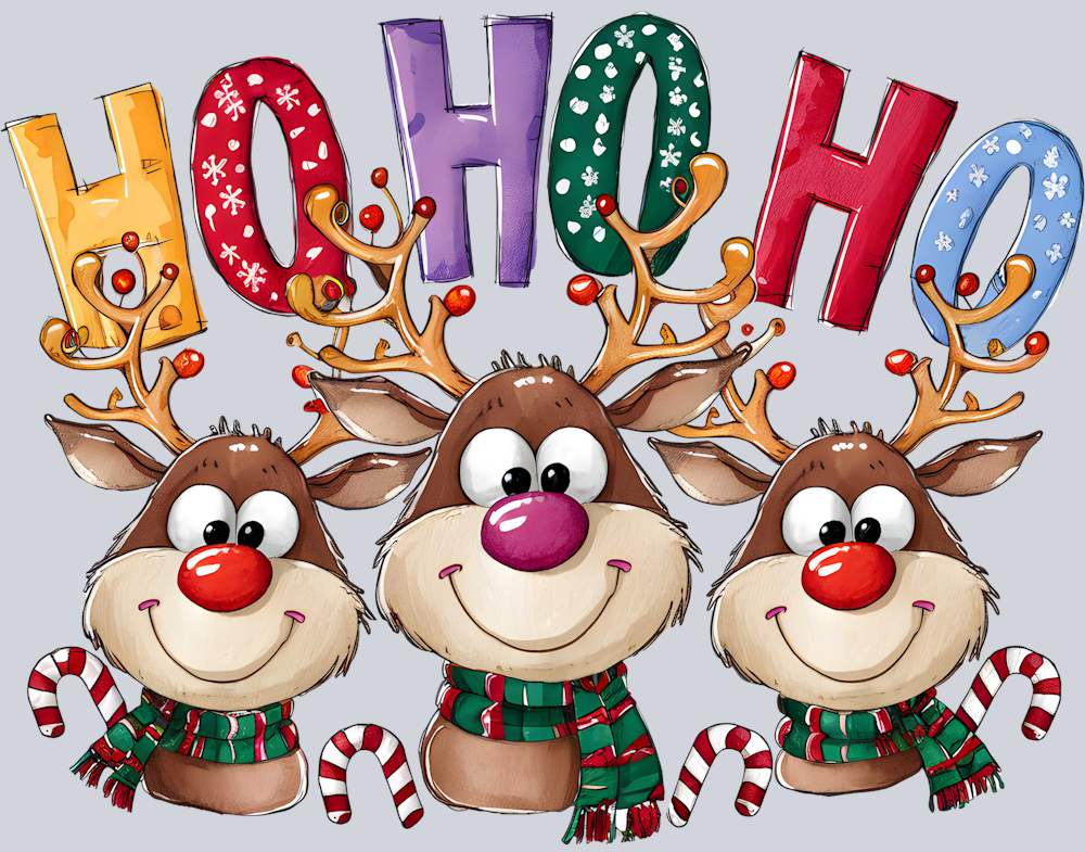 Ho Ho Ho - STK02756 (DTF Transfers)