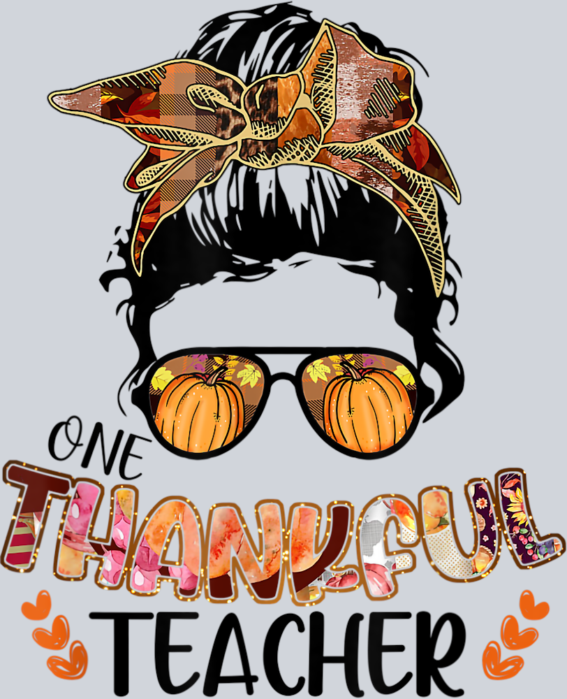 One Thankful Teacher - STK04646 (DTF Transfers)