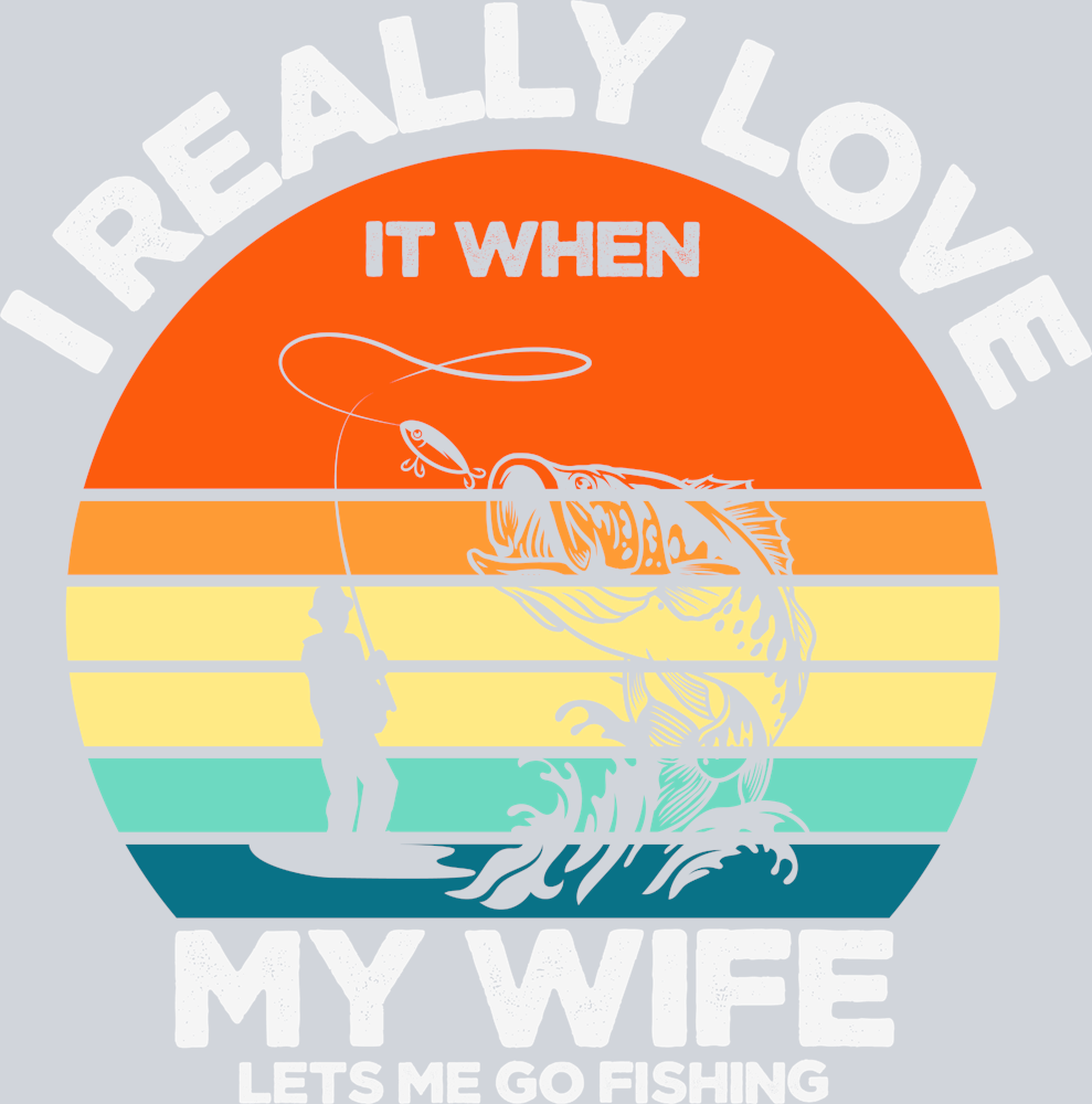 Sports I Really Love My Wife - STK05697 (DTF Transfers)