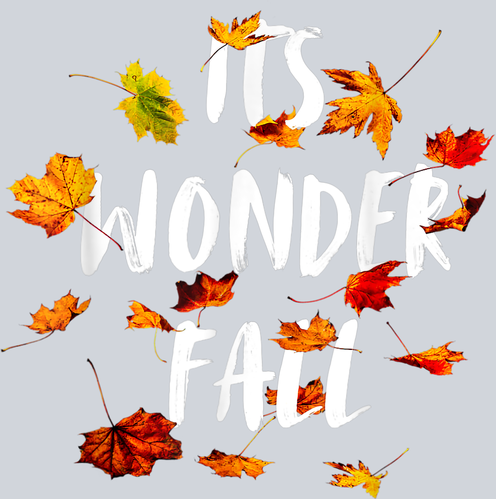It's Wonderful Fall Leaves - STK03292 (DTF Transfers)