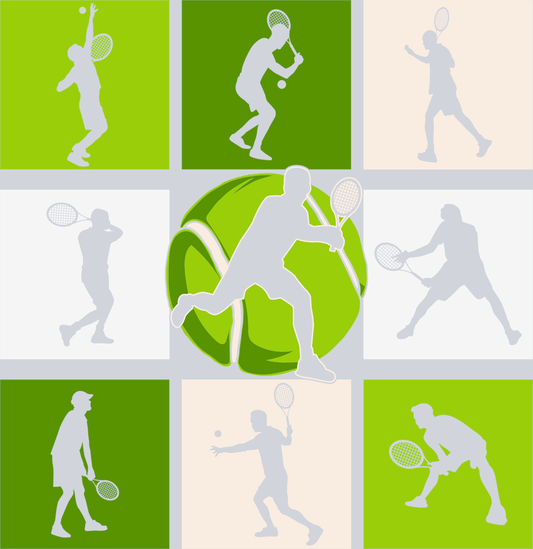 Tennis Collage - STK05987 (DTF Transfers)