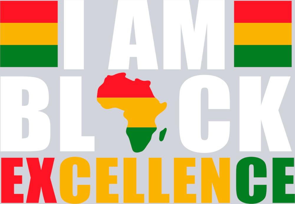 I Am Black Excellence 3 - STK02849 (DTF Transfers)