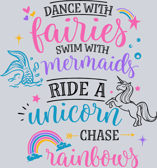 Dance With Fairies - STK01596 (DTF Transfers)
