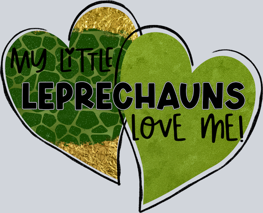 Lucky My Little Leprechauns Love Me - STK03884 (DTF Transfers)