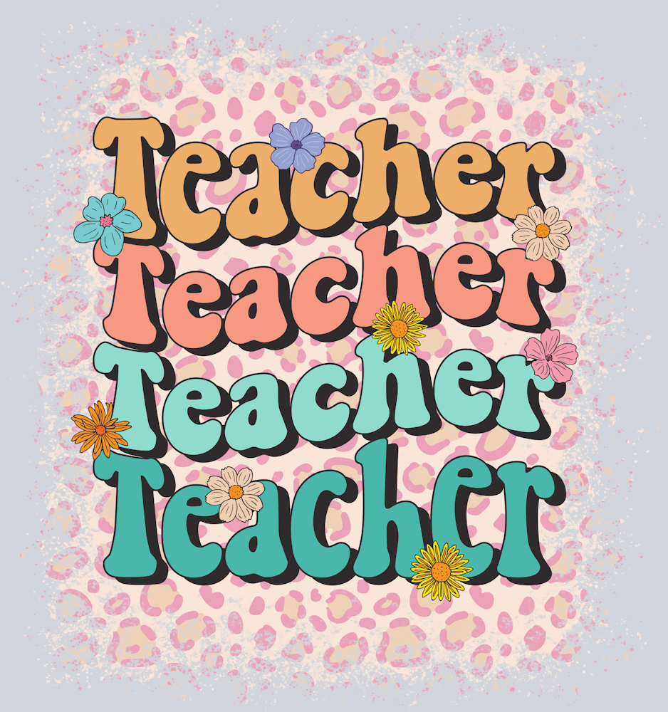 Teacher Stack - STK05963 (DTF Transfers)
