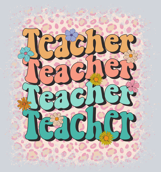 Teacher Stack - STK05963 (DTF Transfers)