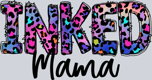 Inked Mama Leopard - STK03215 (DTF Transfers)