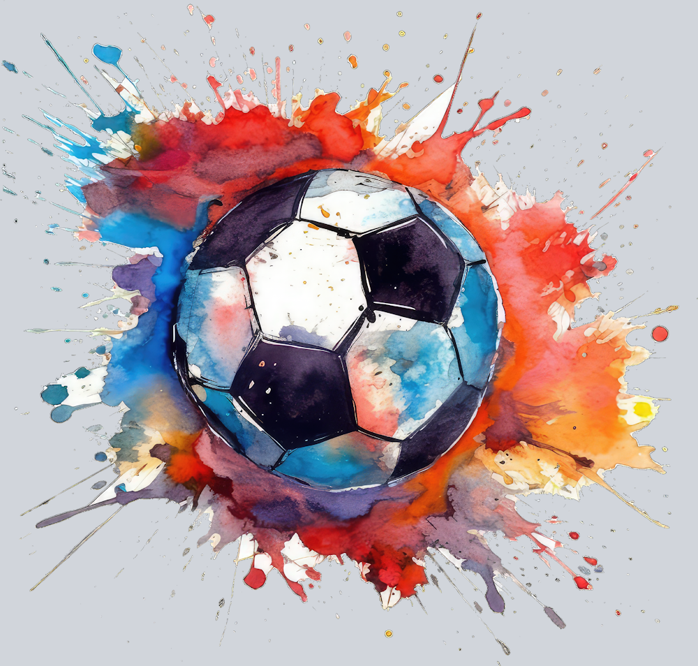 Soccer Paint 10 - STK05599 (DTF Transfers)