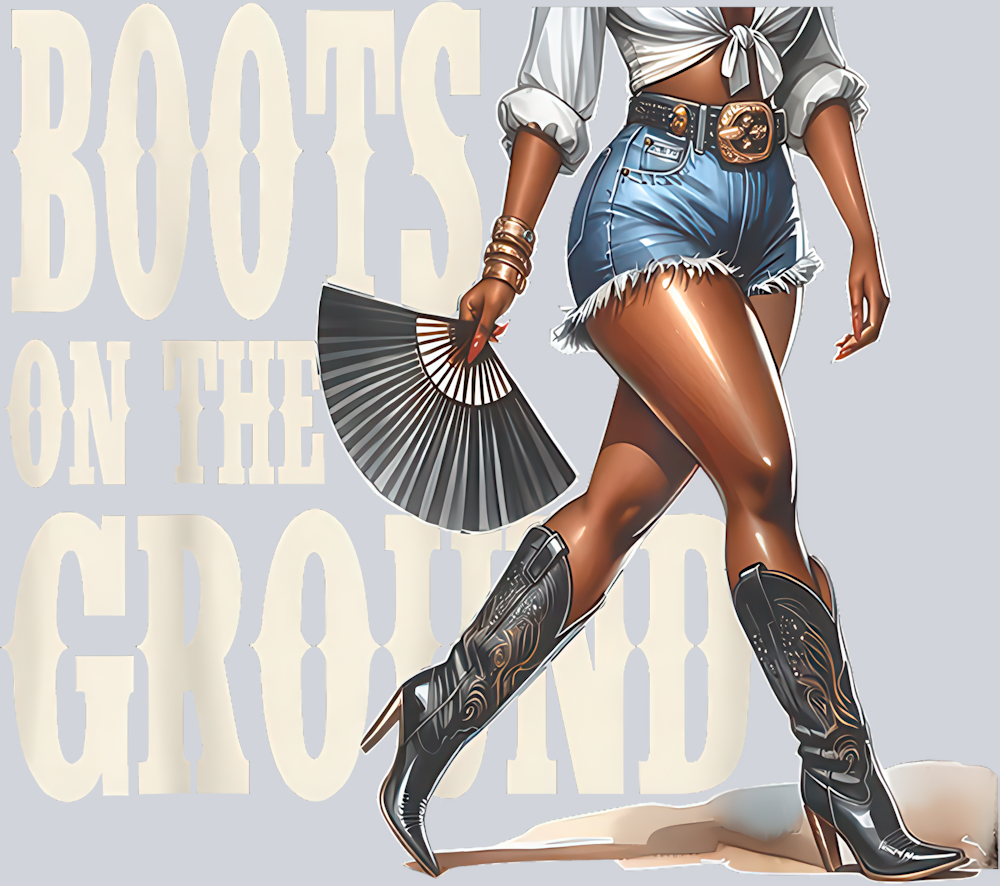 Boots On The Ground 7 - STK01066 (DTF Transfers)