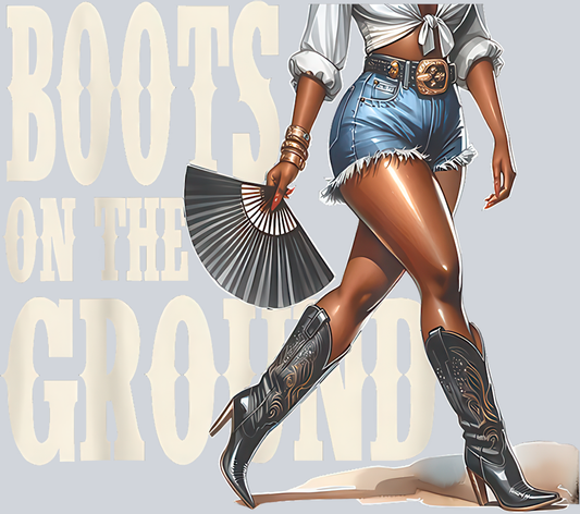 Boots On The Ground 7 - STK01066 (DTF Transfers)