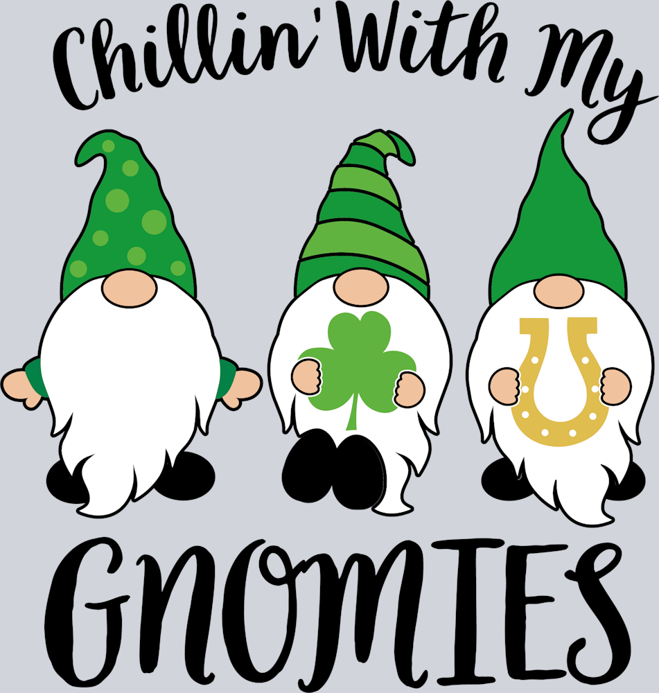 Gnome Chillin - STK02274 (DTF Transfers)