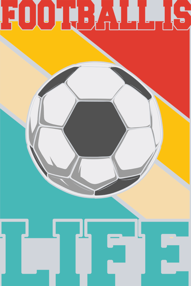 Football Is Life - STK02073 (DTF Transfers)