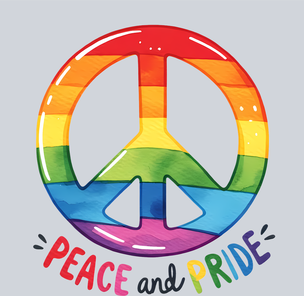 Peace And Pride - STK04708 (DTF Transfers)