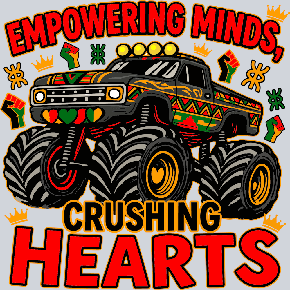 Empowering Minds Crushing Hearts - STK07653 (DTF Transfers)