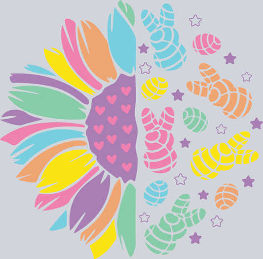 Sunflower Easter Peeps - STK05877 (DTF Transfers)