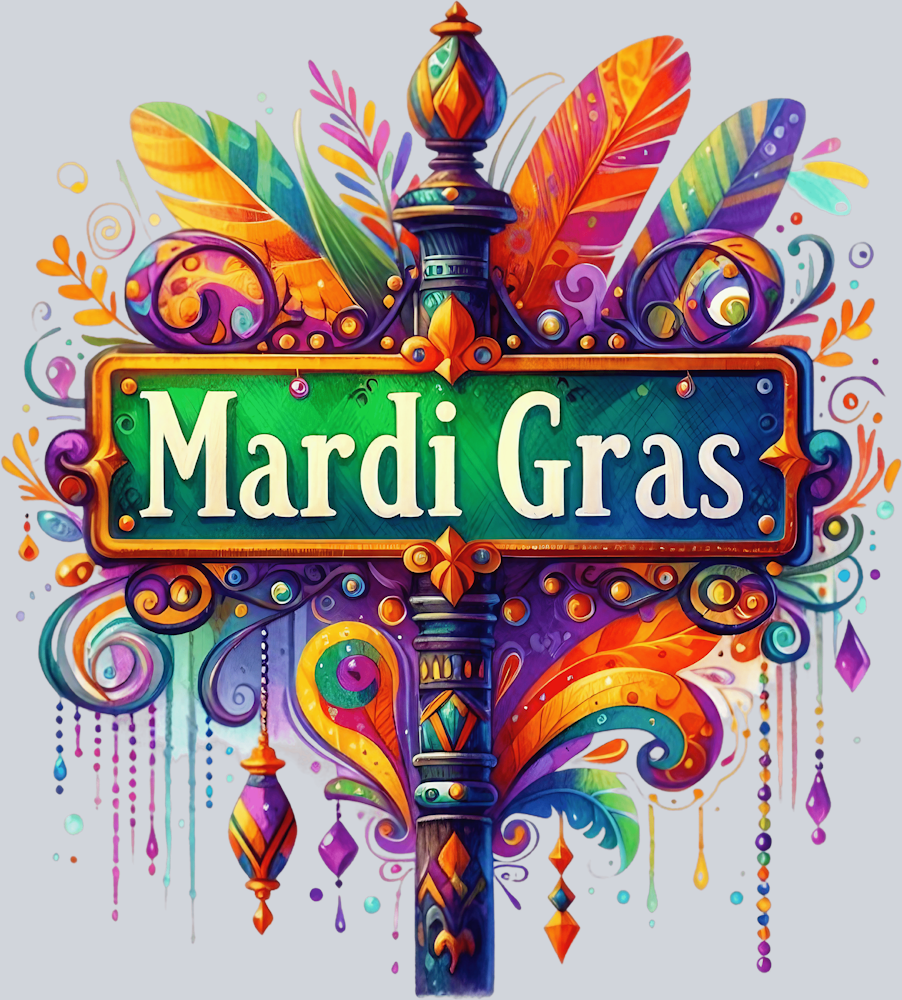 Mardi Gras 11 - STK04007 (DTF Transfers)