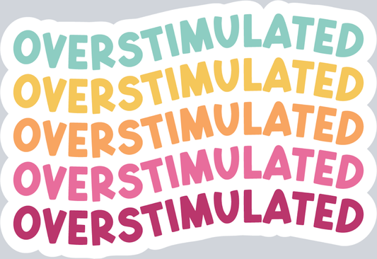 Overstimulated Wave - STK04671 (DTF Transfers)