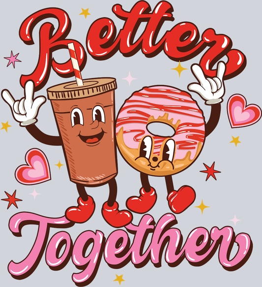 Retro Better Together - STK05187 (DTF Transfers)