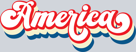 Retro America - STK05179 (DTF Transfers)