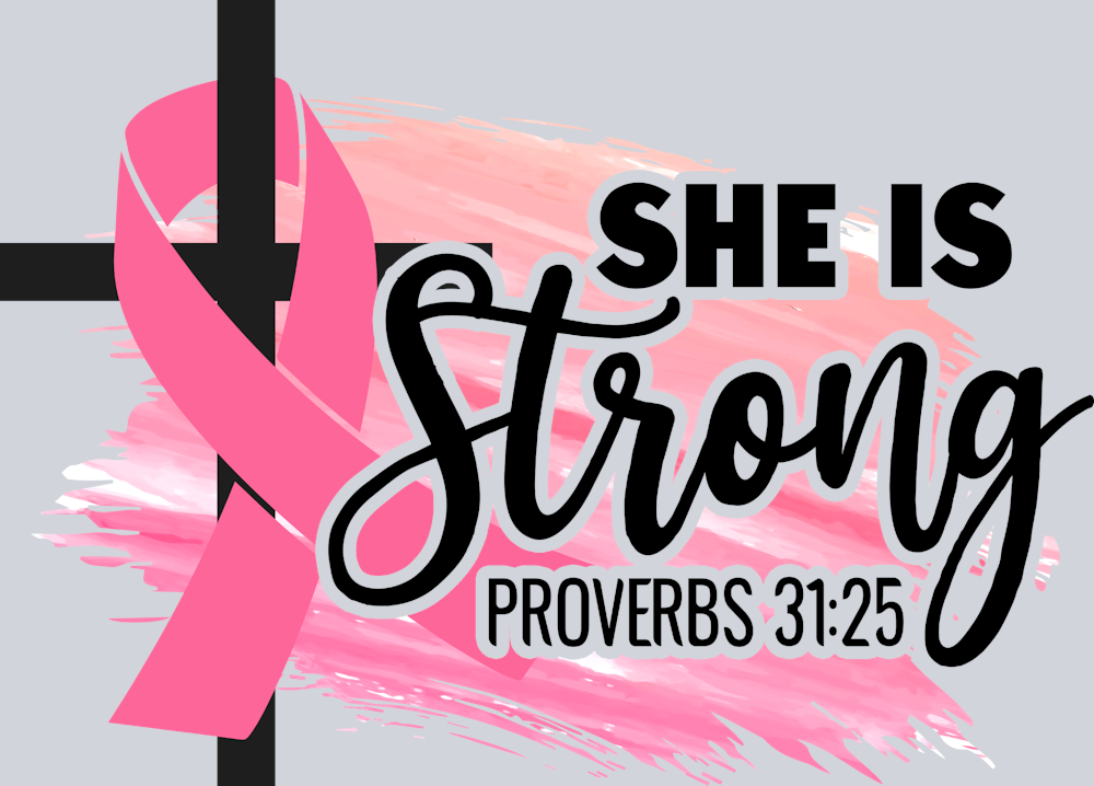 She Is Strong Proverbs 31-25 BCA - STK06870 (DTF Transfers)