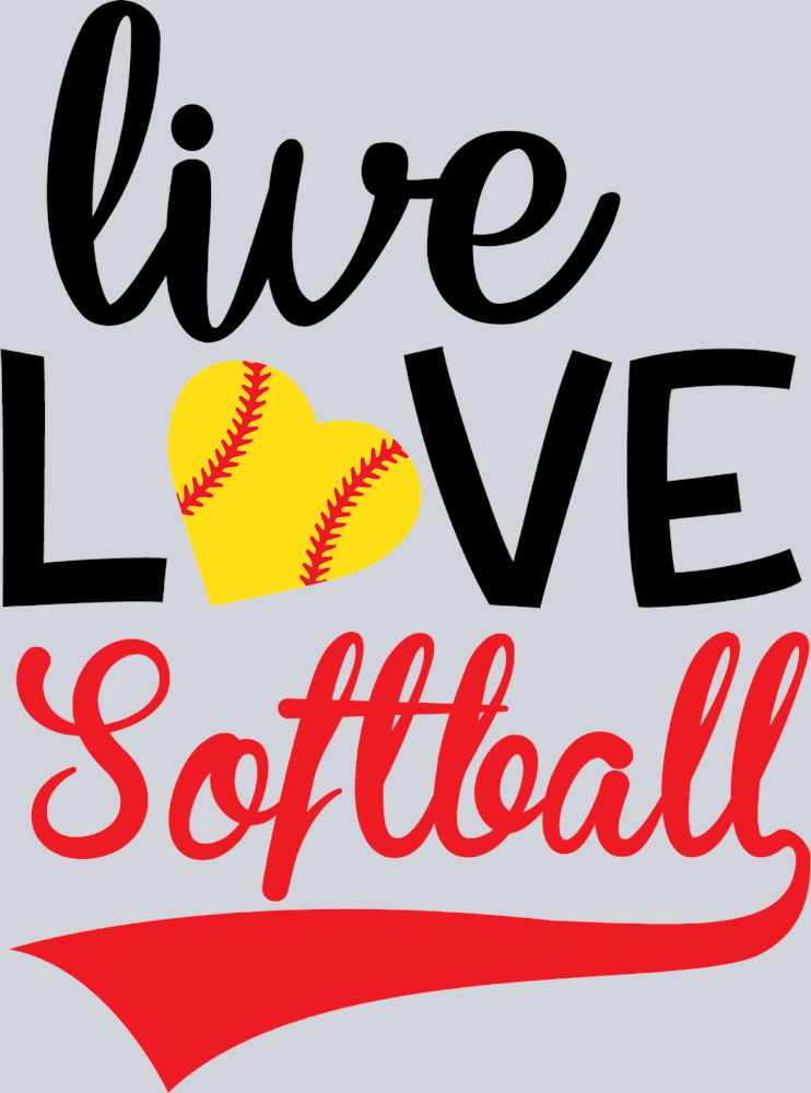 Softball 1 - STK07342 (DTF Transfers)